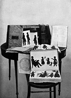 Volumes of silhouettes by August Edouart Volumes of silhouettes by August Edouart