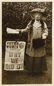 Votes for Women - Frederick Pethick-Lawrence as Suffragette Votes for Women - Frederick Pethick-Lawrence as Suffragette