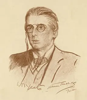 William Butler Yeats Print