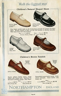 W Barratt & Co Ltd shoe catalogue, childrens shoes W Barratt & Co Ltd shoe catalogue, childrens shoes