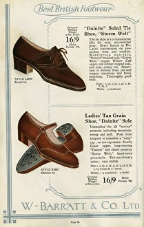 W Barratt & Co Ltd shoe catalogue, shoes W Barratt & Co Ltd shoe catalogue, shoes