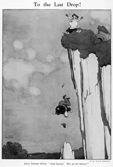 Heath Robinson Prints: Husband's Descent into Thermos-Related Chaos, 1916 Print