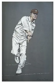 Surrey County Cricket Team Prints: W Lees - Cricketer