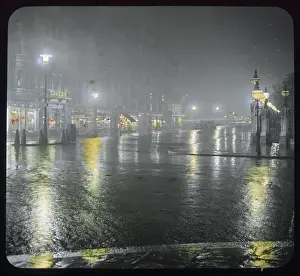 Westminster Bridge At Night Prints: W minster Bridge / Lantern