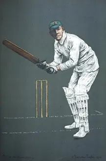 Warwick W Armstrong Print - Australian Test Cricketer
