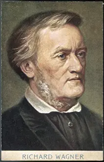 German Musician Biography Prints: Wagner (Anon)