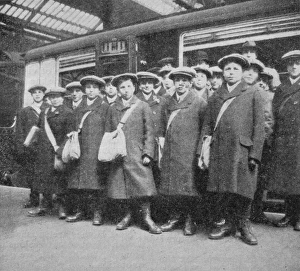 Waifs and Strays Society First 1913 Emigration Party to Cana Waifs and Strays Society First 1913 Emigration Party to Cana