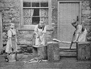 Waifs and Strays Society Lincoln - Chopping Firewood Waifs and Strays Society Lincoln - Chopping Firewood