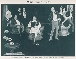 Mary Evans Prints Online - WWI Print: Wait Your Turn