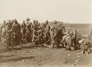 Waiting for the Attack, Omdurman Print 1898