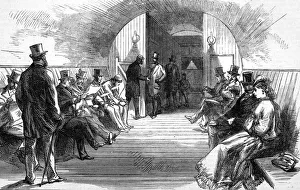Waiting room at TowerHill underground station Waiting room at TowerHill underground station
