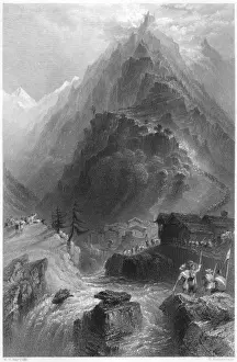 Waldenses Flight - Print of Persecution