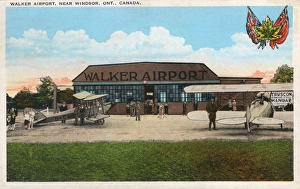 Walker Airport near Windsor, Ontario, Canada Walker Airport near Windsor, Ontario, Canada