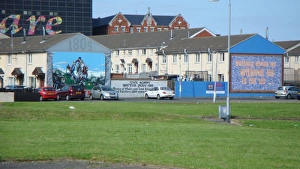 Wall mural of the Bloody Battle - July 1809 at Belfast Wall mural of the Bloody Battle - July 1809 at Belfast