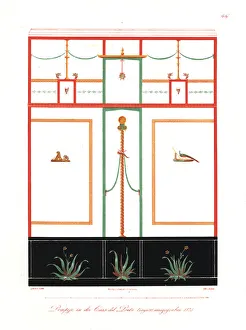 Wall painting from the Casa del Poeta Tragico Wall painting from the Casa del Poeta Tragico