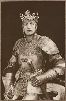 Vintage Theatre Art Prints: Waller as Henry V