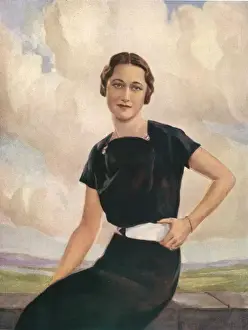 King Edward VIII Prints: Wallis Simpson, Duchess of Windsor