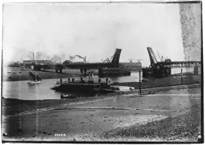 Historical Bridges In England Prints: Walney Bridge 1908