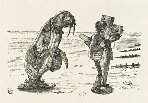 Walrus and the Carpenter Print