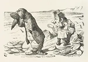 Alice In Wonderland Artwork Prints: The Walrus & Carpenter