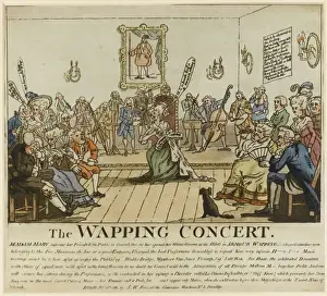 The Wapping Concert: A Satirical Print