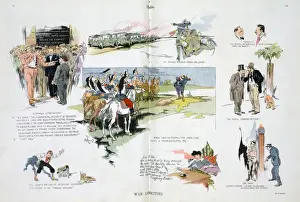 World War 1 Cartoons Prints: War atrocities