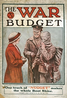 The War Budget - Tommies in gas masks The War Budget - Tommies in gas masks