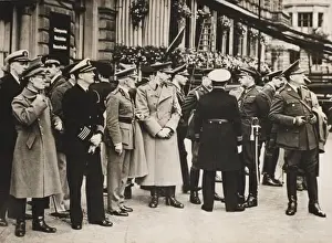 Mock Air Raid in Berlin, 20th September 1937 Print