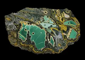 Wardite Specimen Print: Hydrated Sodium Aluminum Phosphate Hydroxide