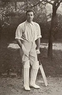 Cricket Sport History Prints: Warren Bardsley