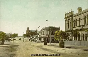 Koroit Street, Warrnambool Print, Victoria, Australia