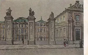 Warsaw - The Bruhl Palace (Sandomierski Palace) Warsaw - The Bruhl Palace (Sandomierski Palace)