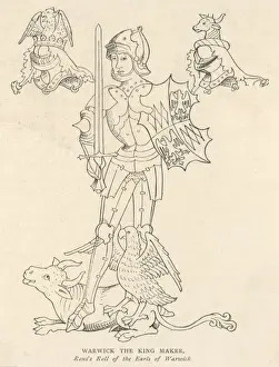 Royalty Prints: Print of Richard Neville, Earl of Warwick
