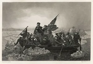 Washington crossing the Delaware River Washington crossing the Delaware River