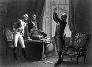 Revolutionary War Era Images Prints: Washington Despatch