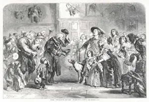 English Folklore Images Prints: Wassailing at the Manor