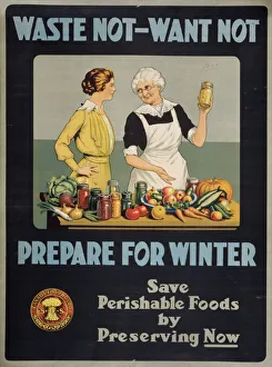 Waste not, want not - prepare for winter Waste not, want not - prepare for winter