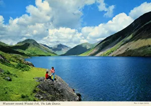 Waswater towards Wasdale Fell, The Lake District Waswater towards Wasdale Fell, The Lake District