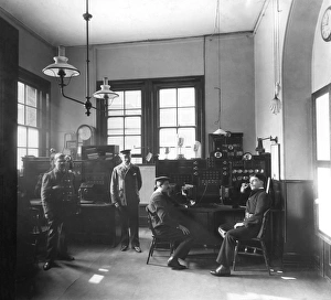 Watchroom at Fire Brigade HQ, Southwark Watchroom at Fire Brigade HQ, Southwark