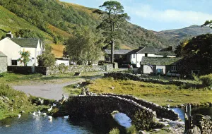 Watendlath Bridge, Borrowdale, near Keswick, Lake District, Cumbria, England Watendlath Bridge, Borrowdale, near Keswick, Lake District, Cumbria, England