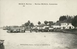 Douala Collection: The Waterfront / Marina / Quayside at Douala (Duala) - the largest city in Cameroon