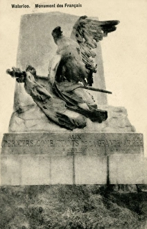 Waterloo, Belgium - French Regimental monument Waterloo, Belgium - French Regimental monument