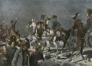 Napoleonic War Events Prints: After Waterloo Prisoners