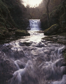 Watersmeet Falls, near Lynmouth, Devon Watersmeet Falls, near Lynmouth, Devon