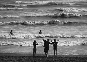 East Sussex Coast Prints: Waves at Brighton