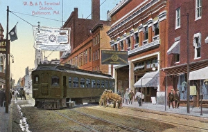WB&A Terminal Station, Baltimore, Maryland, USA WB&A Terminal Station, Baltimore, Maryland, USA