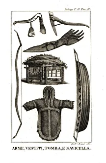 Weapons, clothes, tomb and boat of the Chukchi Weapons, clothes, tomb and boat of the Chukchi