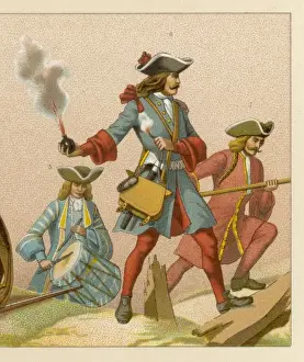 Vintage Military Illustration Prints: Weapons / Grenades