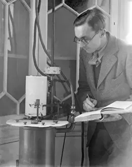 Weather Prophet Print, Kew Observatory, 25 January 1933