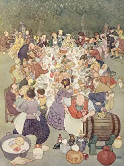 Wedding Feast by William Heath Robinson Wedding Feast by William Heath Robinson